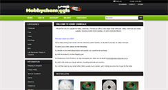 Desktop Screenshot of hobbychemicals.co.uk